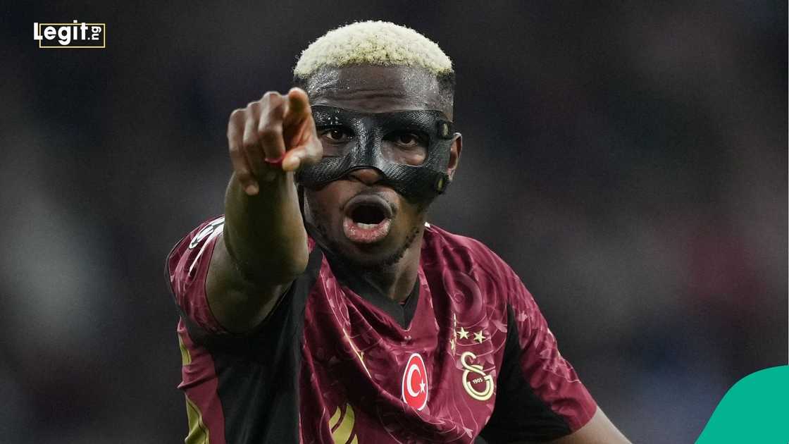 Victor Osimhen, UEFA, 2025/26 Champions League, Ajax, Galatasaray, Football, Netherlands. Victor Osimhen, UEFA, 2025/26 Champions League, Ajax, Galatasaray, Football, Netherlands.