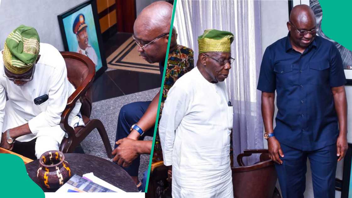 Fayose visits Obasanjo