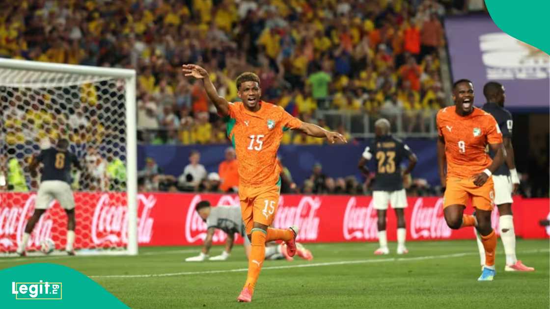 Amad Diallo celebrating his goal against Ecuador. Photo by FIFA Amad Diallo celebrating his goal against Ecuador. Photo by FIFA