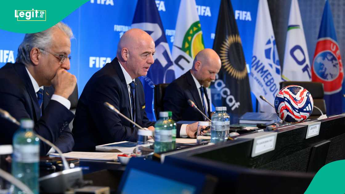 A FIFA council meeting was chaired by Gianni Infantino on Wednesday. A FIFA council meeting was chaired by Gianni Infantino on Wednesday.