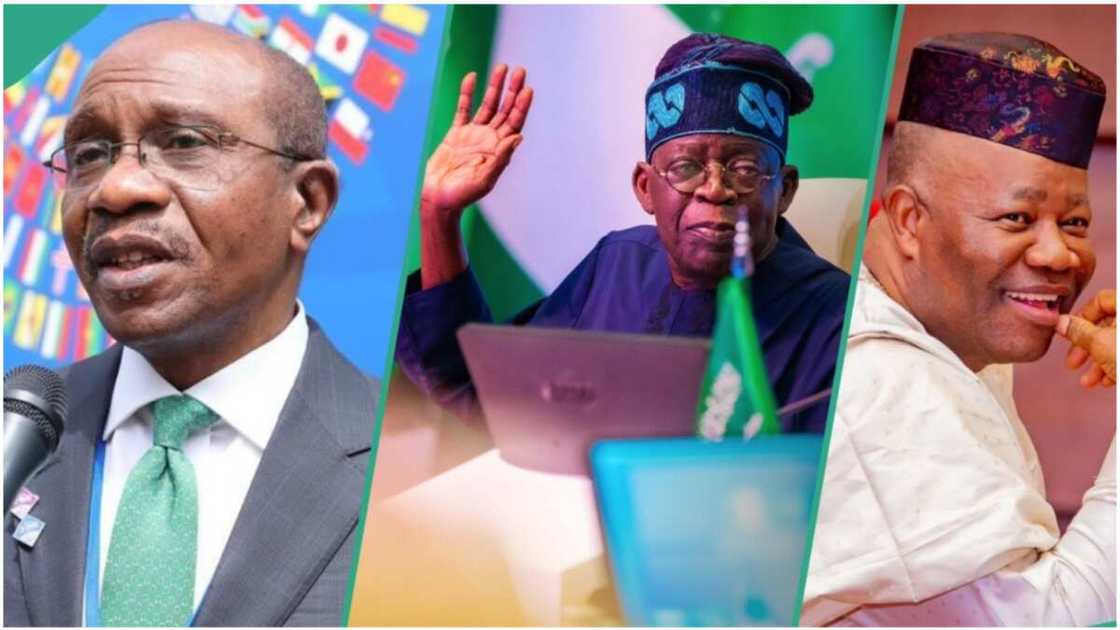 Godswill Akpabio/Godwin Emefiele/Bola Tinubu/Federal Government/Presidency/Arewa/South East/Senate Godswill Akpabio/Godwin Emefiele/Bola Tinubu/Federal Government/Presidency/Arewa/South East/Senate
