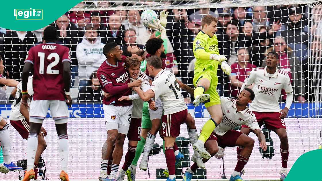 David Raya, Pablo Felipe, West Ham, Arsenal, Premier League. David Raya, Pablo Felipe, West Ham, Arsenal, Premier League.