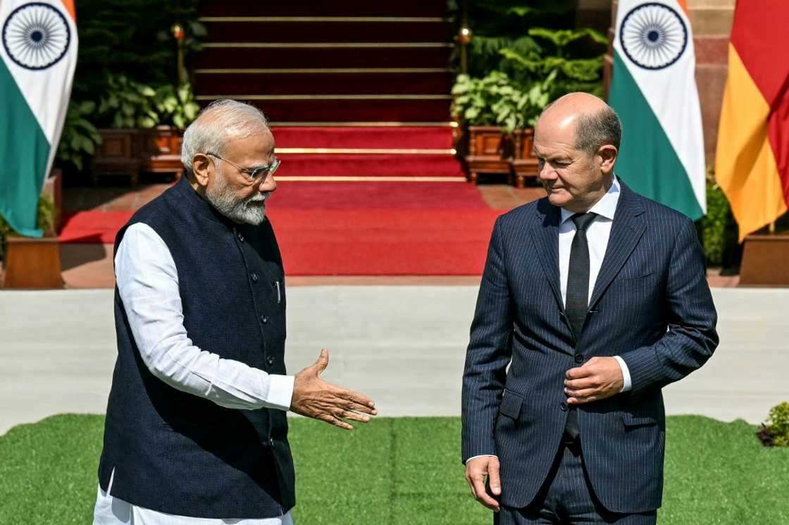 German Chancellor Olaf Scholz is on his third visit to India since last year German Chancellor Olaf Scholz is on his third visit to India since last year