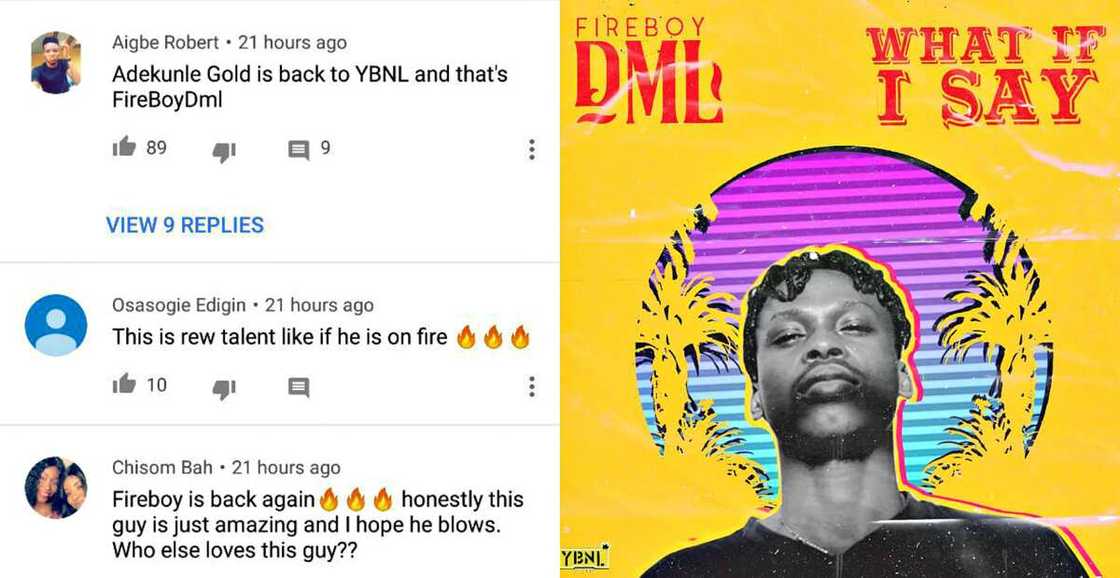 Fireboy DML- What If I Say reactions Fireboy DML- What If I Say reactions