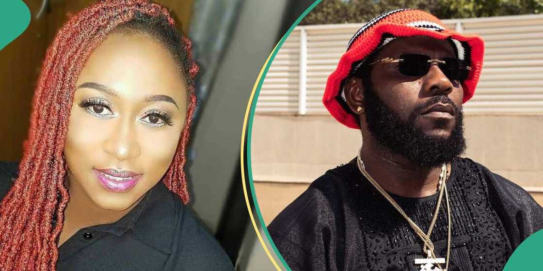 Cynthia Morgan reacts to Odumodu Blvck's post.