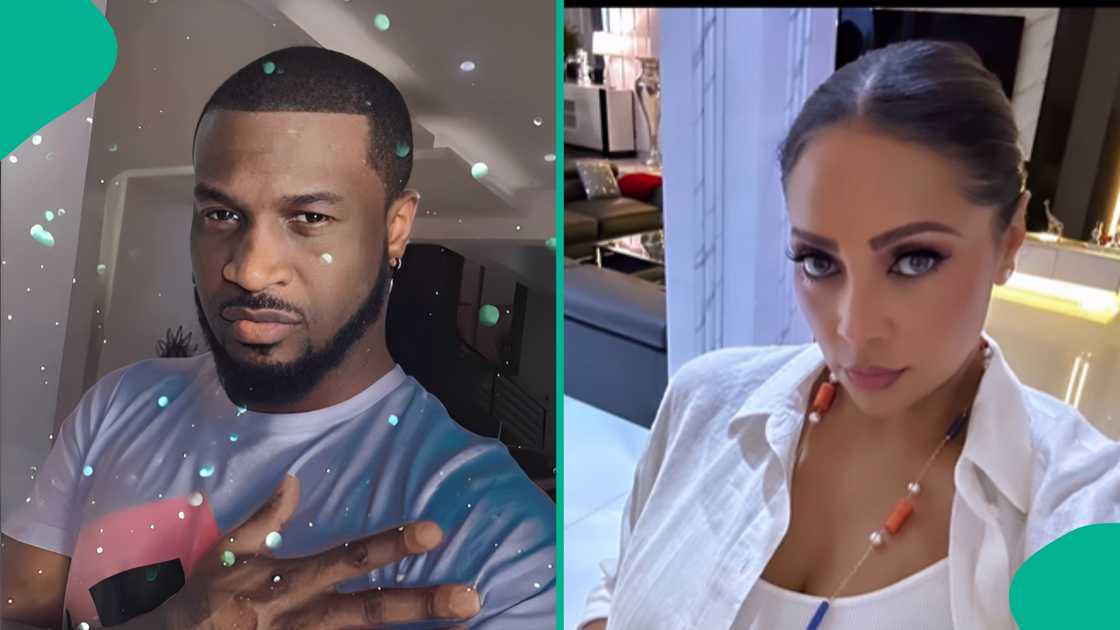 Lola Omotayo celebrates Peter Okoye's 43rd birthday Lola Omotayo celebrates Peter Okoye's 43rd birthday