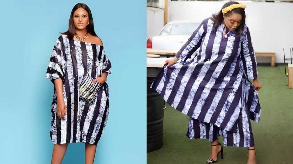 Guinea brocade with stripes Guinea brocade with stripes