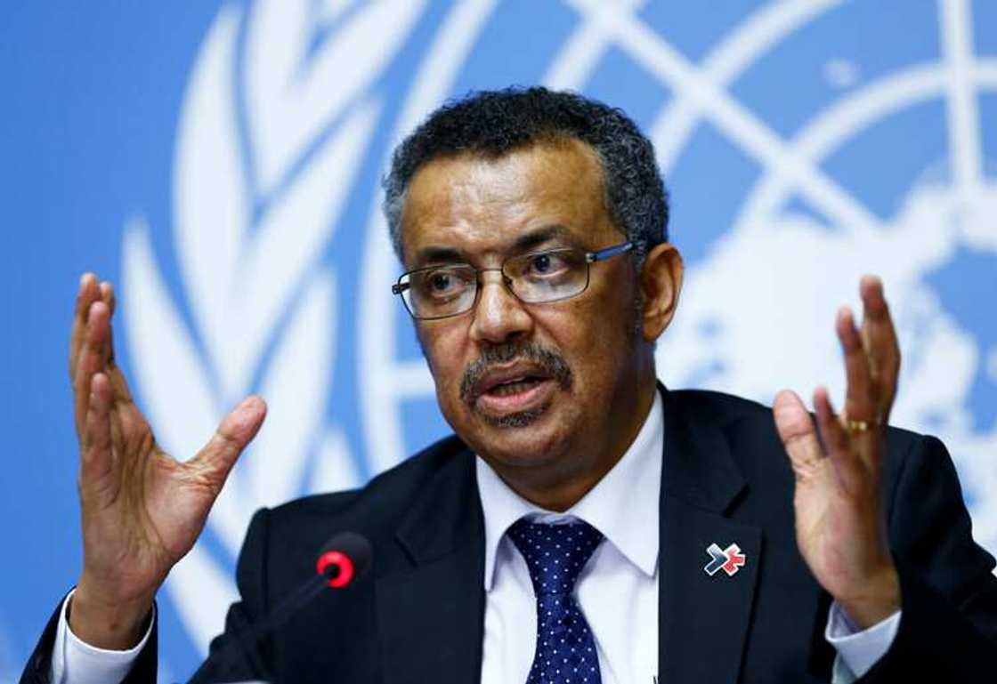 Shugaban WHO; Dr Tedros Adhanom Ghebreyesus Shugaban WHO; Dr Tedros Adhanom Ghebreyesus