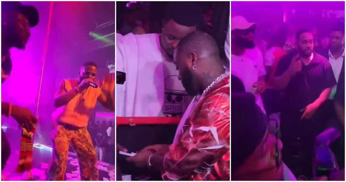 Nigerian celebrities Falz, Kiddwaya and Davido