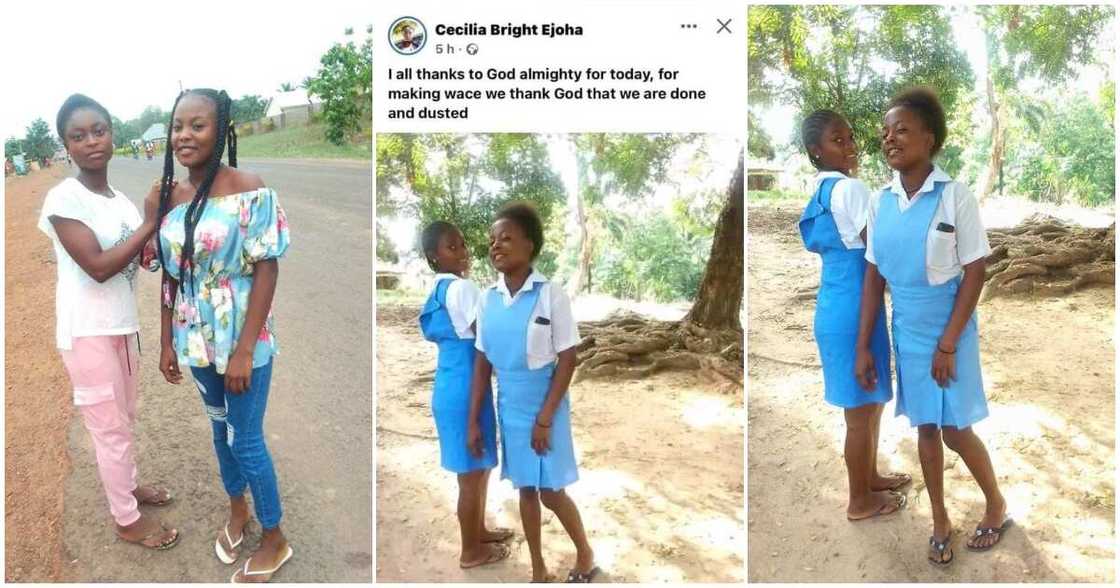 Cecilia Bright Ejoha, WAEC, secondary school girl