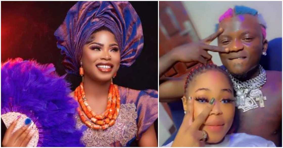 Nigerian singer Portable and his wife Nigerian singer Portable and his wife
