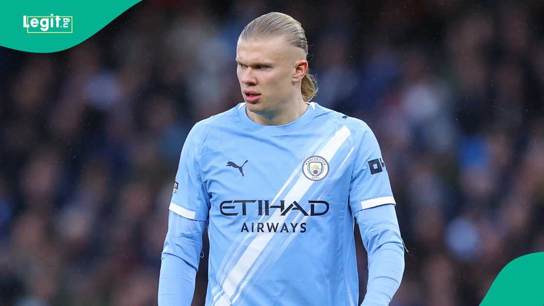 Erling Haaland, Real Madrid vs Man City, Santiago Bernabeu, Champions League, UEFA