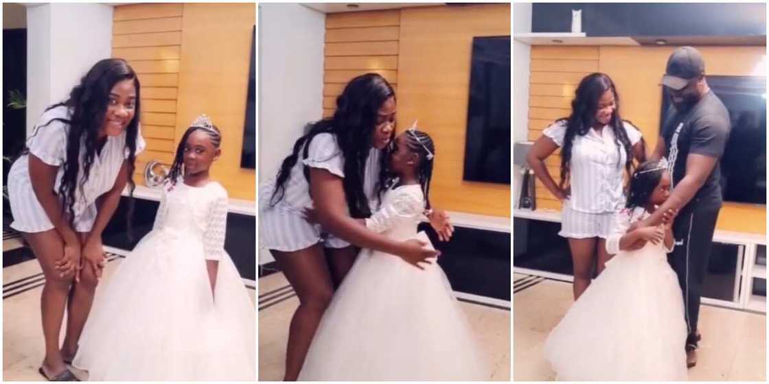 Mercy Johnson's daughter graduates elementary school. Mercy Johnson's daughter graduates elementary school.