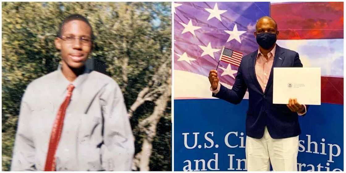 39-year-old man celebrates as he gets US citizenship after 21 years, shares adorable throwback photo 39-year-old man celebrates as he gets US citizenship after 21 years, shares adorable throwback photo