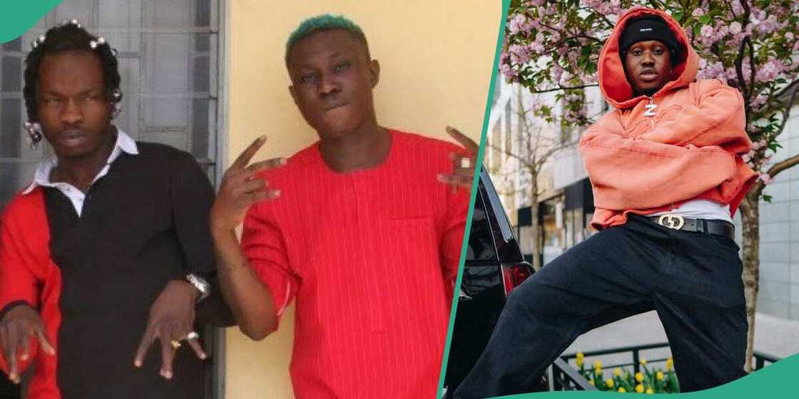 Old photos of Zlatan Ibile and Naira Marley in EFCC custody trends.