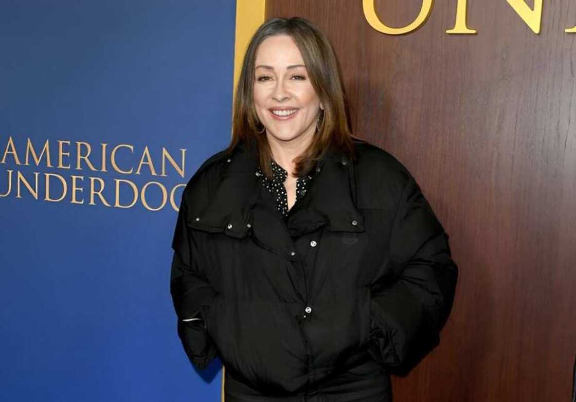Patricia Heaton at TCL Chinese Theatre on 15 December 2021 in Hollywood, California. Patricia Heaton at TCL Chinese Theatre on 15 December 2021 in Hollywood, California.