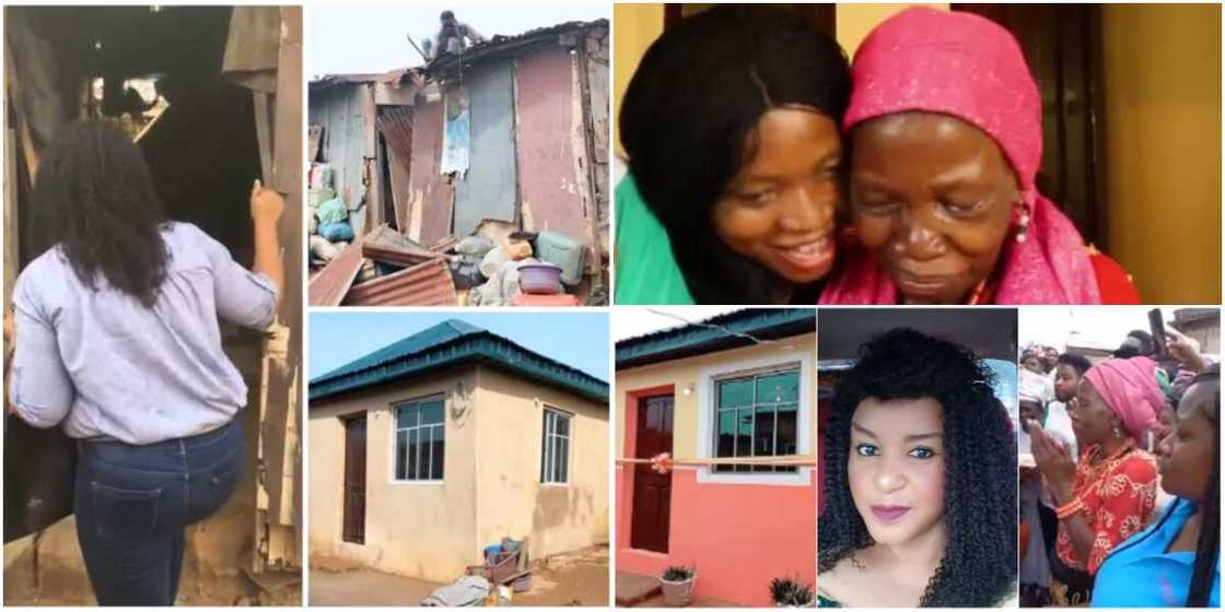 Nigerian pastor builds house for widow abandoned by her son Nigerian pastor builds house for widow abandoned by her son