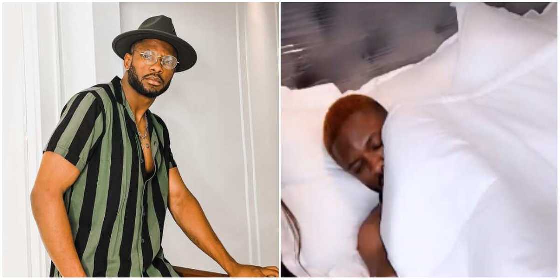 BBNaija's Cross laments as he lands in hospital