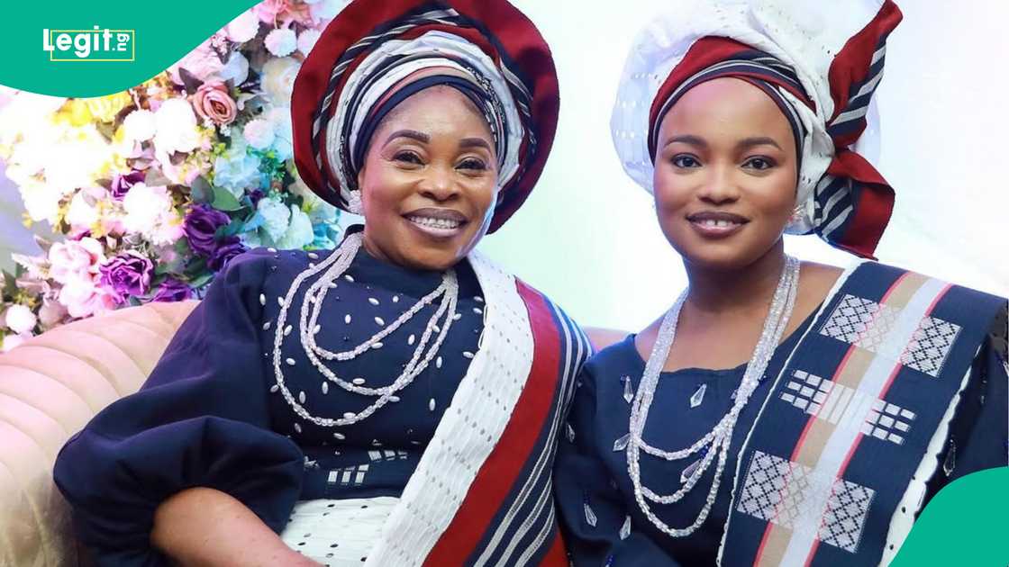 Ayomiku and her mother Tope Alabi Ayomiku and her mother Tope Alabi