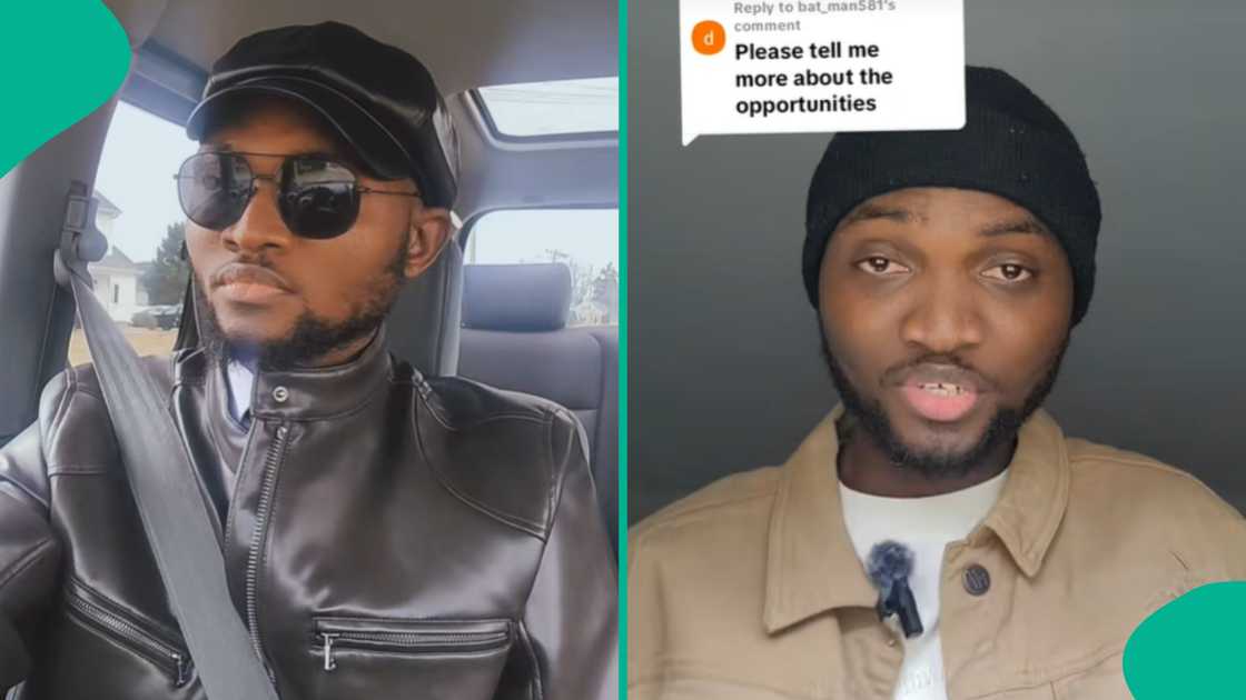 According to Ojay Israel, he noticed there many opportunities for immigrants in the USA. According to Ojay Israel, he noticed there many opportunities for immigrants in the USA.