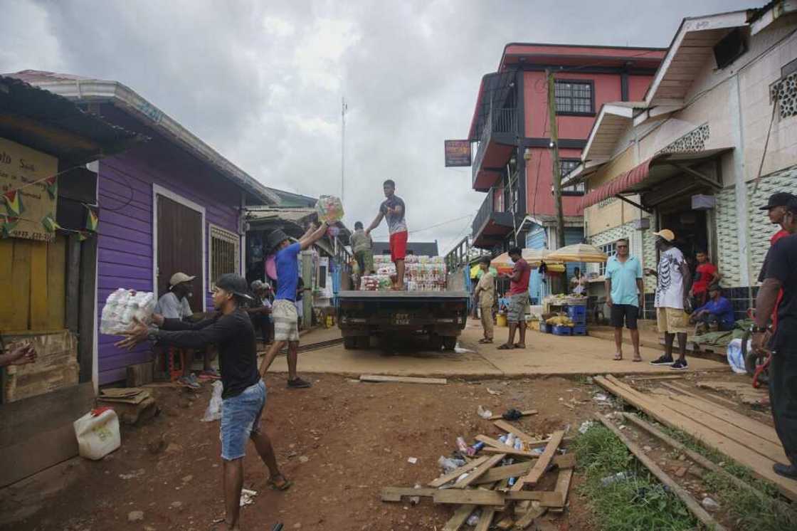 Many Venezuelan migrants live in difficult situations in Port Kaituma but insist that it is better than the troubles they faced back home Many Venezuelan migrants live in difficult situations in Port Kaituma but insist that it is better than the troubles they faced back home