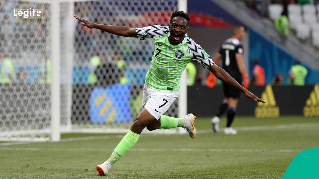 Ahmed Musa, Nigeria, Iceland, 2018 FIFA World Cup, Russia. Ahmed Musa, Nigeria, Iceland, 2018 FIFA World Cup, Russia.