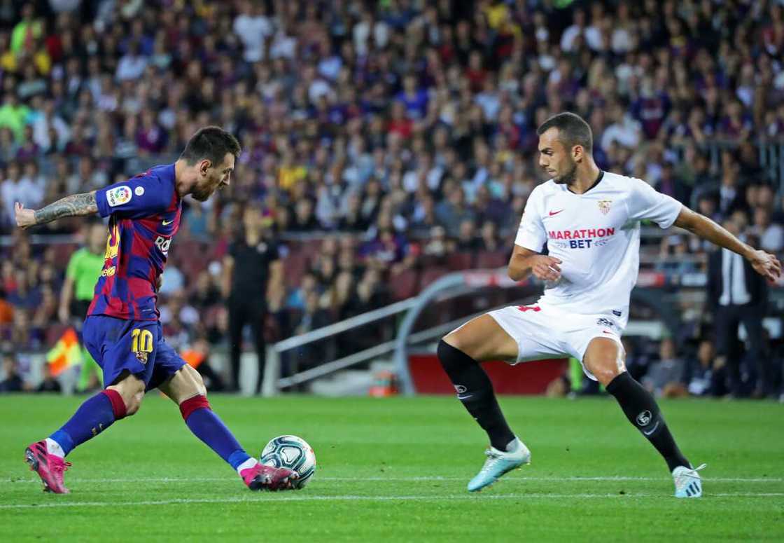 Joan Jordan and Messi.