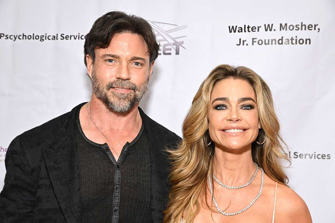 Actor Aaron Phypers and actress Denise Richards