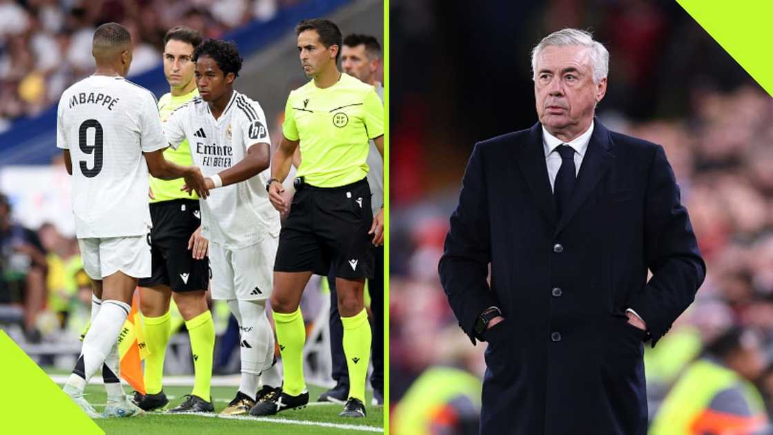Carlo Ancelotti called out over his management skills, especially on Real Madrid attacking line. Carlo Ancelotti called out over his management skills, especially on Real Madrid attacking line.