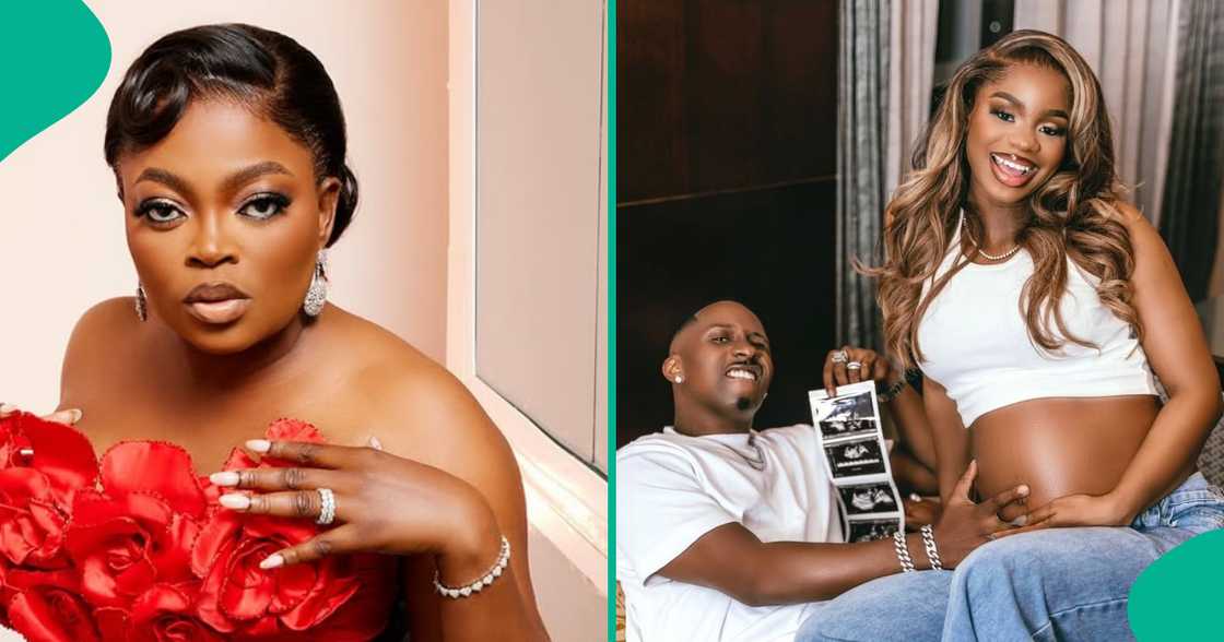 Funke Akindele sends message to Priscilla and her husband. Funke Akindele sends message to Priscilla and her husband.