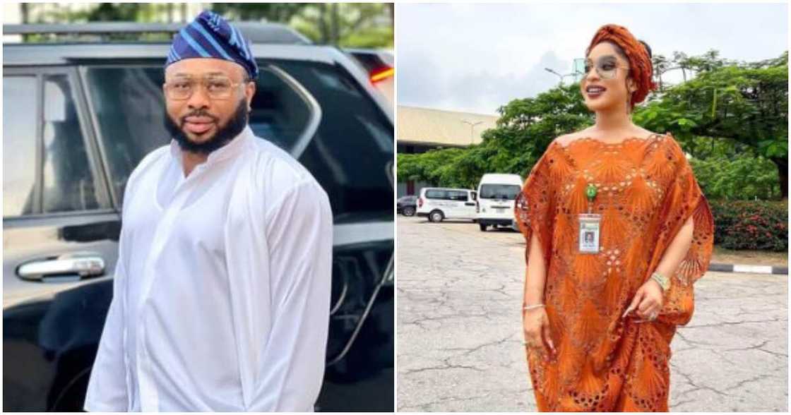 Photos of Olakunle Churchill and Tonto Dikeh