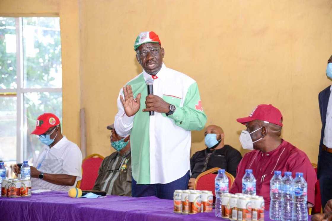I have no senatorial ambition, says Obaseki I have no senatorial ambition, says Obaseki
