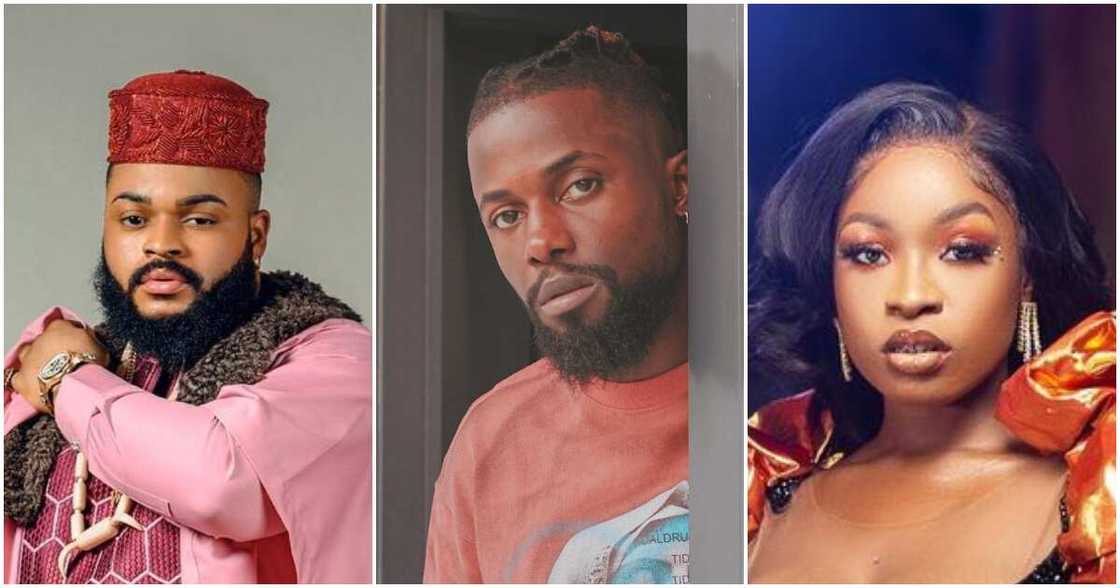 BBNaija Reunion, Michael, Whitemoney, Jackie B BBNaija Reunion, Michael, Whitemoney, Jackie B
