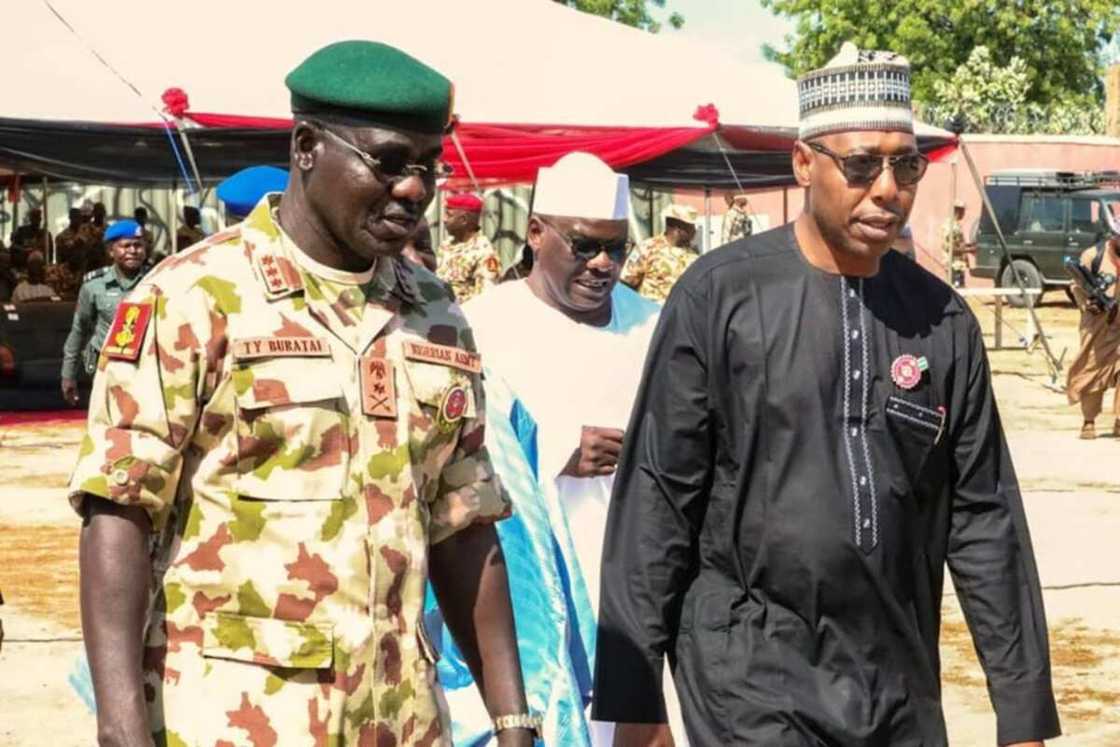 Gwamnatin Borno ta sake gina gidaje 500 da mayakan Boko Haram suka lalata Gwamnatin Borno ta sake gina gidaje 500 da mayakan Boko Haram suka lalata