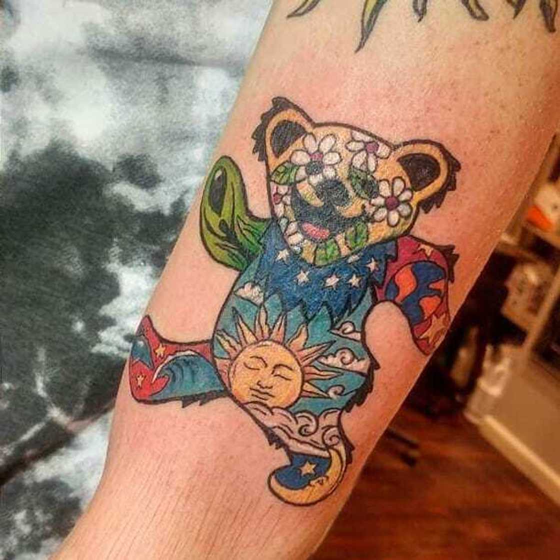 dead bear tattoo dead bear tattoo
