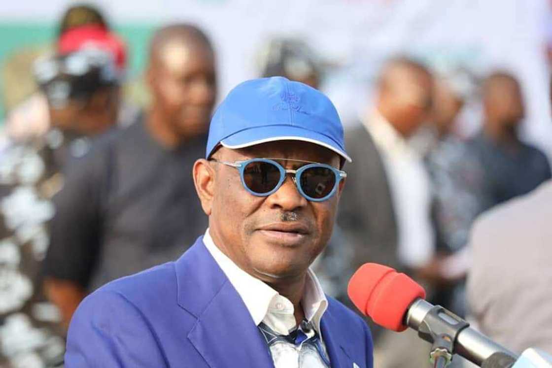 Nyesom Wike. Nyesom Wike.