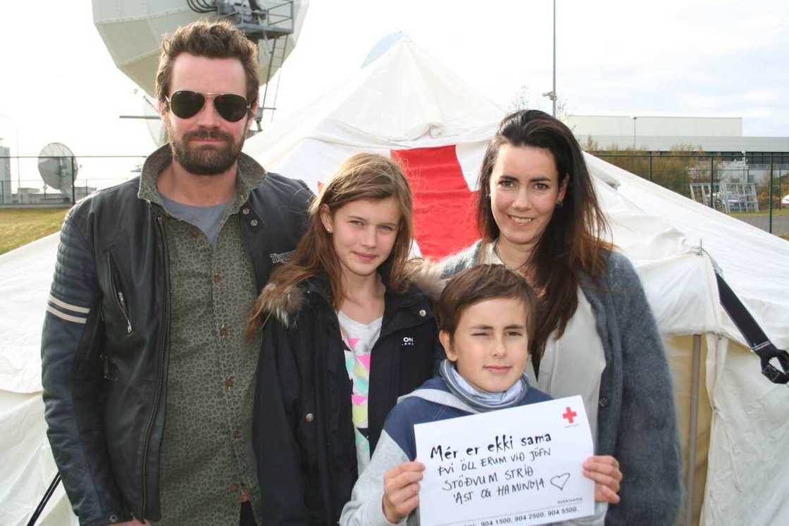 Björn Hlynur Haraldsson family Björn Hlynur Haraldsson family