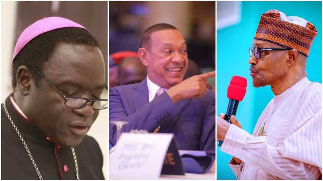 Buhari vs Kukah: Ben Bruce offers reconciliation after Arewa youths' call for cleric's arrest Buhari vs Kukah: Ben Bruce offers reconciliation after Arewa youths' call for cleric's arrest
