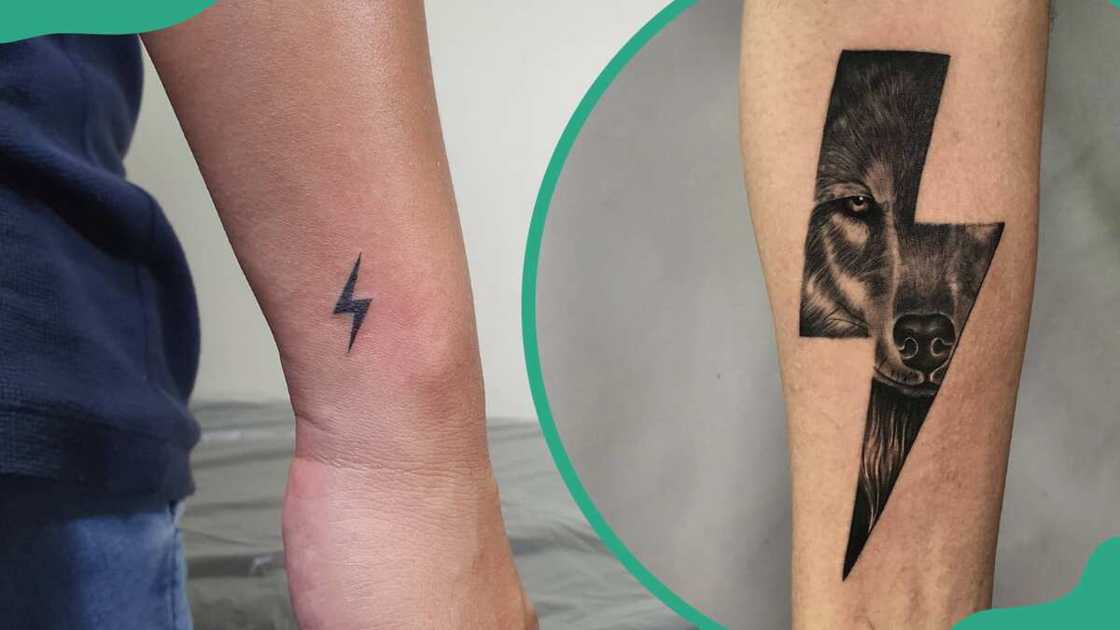 Thunderbolt strength tattoos Thunderbolt strength tattoos