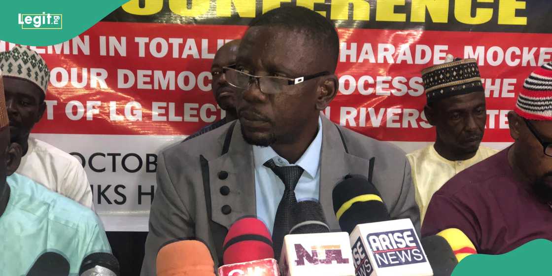 Center tackles Fubara over Rivers LG election Center tackles Fubara over Rivers LG election