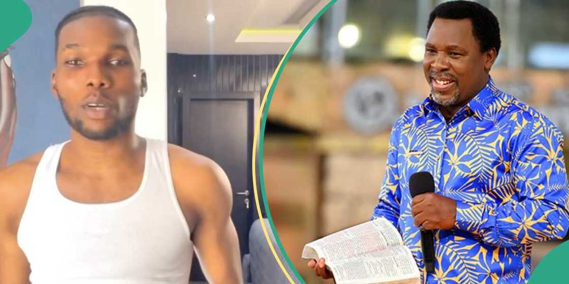 Victor AD speaks about TB Joshua's good deeds. Victor AD speaks about TB Joshua's good deeds.