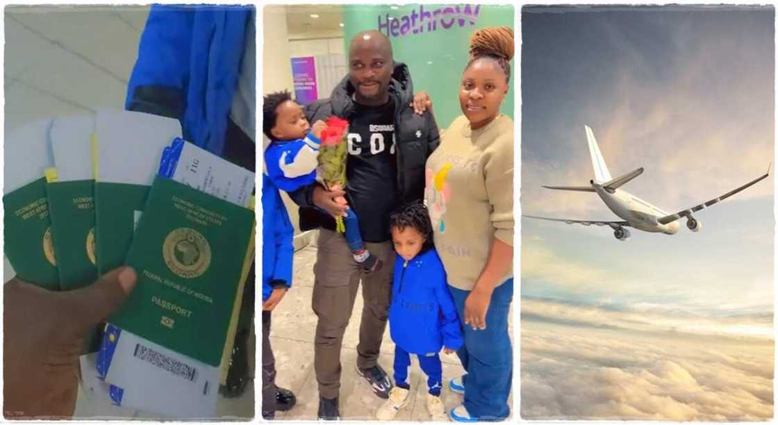 Photos of a lady who relocated to the UK with her children. Photos of a lady who relocated to the UK with her children.