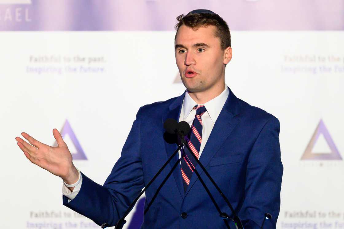 Charlie Kirk, founder of Turning Point USA, at the National Council of Young Israel Gala in New York City