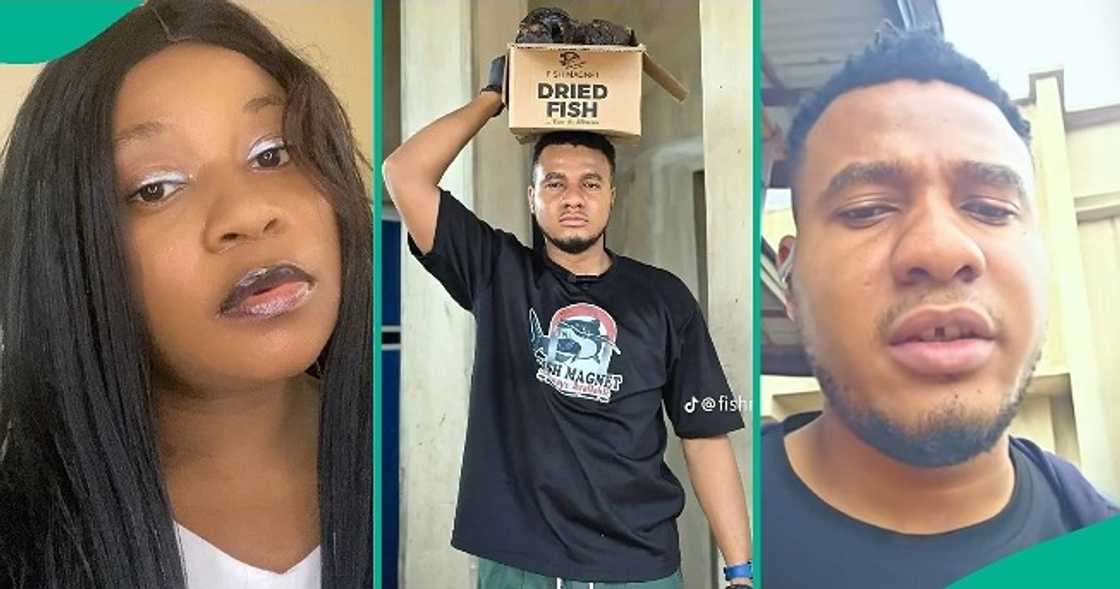 Lady shares what she noticed after visiting Fish Magnet's office. Lady shares what she noticed after visiting Fish Magnet's office.