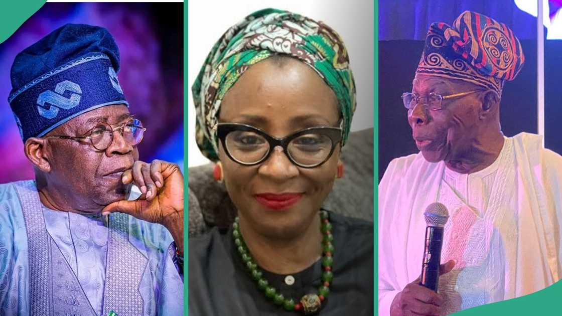 El-Rufai's wife weighs into face-off between Obasanjo and Tinubu El-Rufai's wife weighs into face-off between Obasanjo and Tinubu
