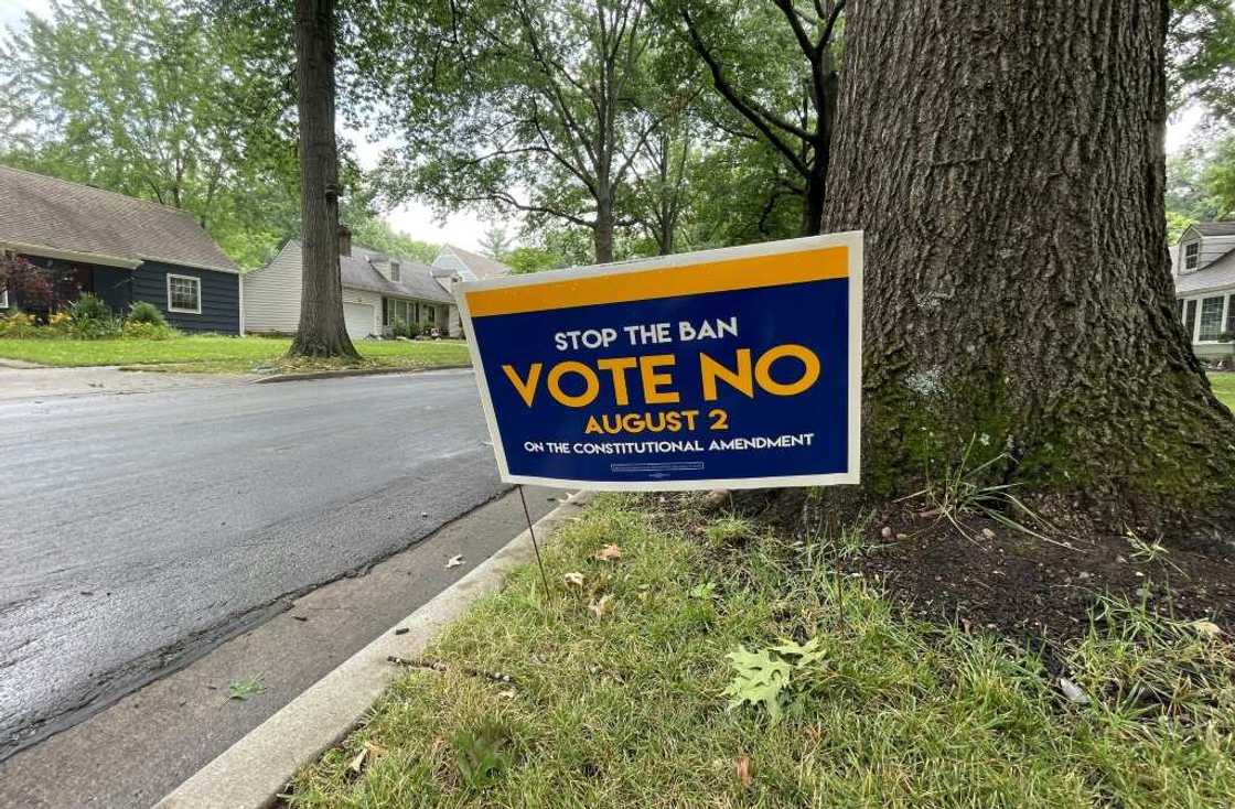 Abortion rights advocates in Kansas are looking nervously to neighboring Oklahoma and Missouri which are among at least eight states to have passed near-total bans Abortion rights advocates in Kansas are looking nervously to neighboring Oklahoma and Missouri which are among at least eight states to have passed near-total bans