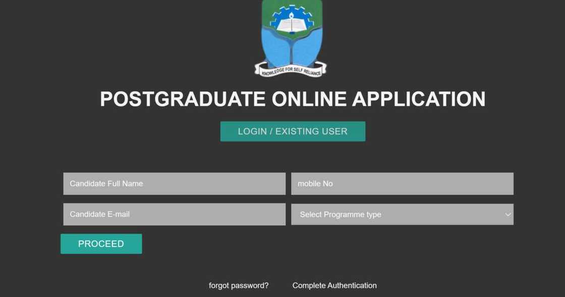 Kogi State University postgraduate portal Kogi State University postgraduate portal