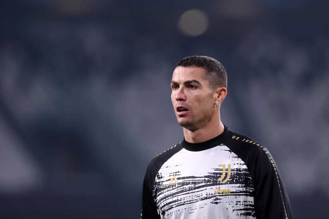 Cristiano Ronaldo of Juventus in action