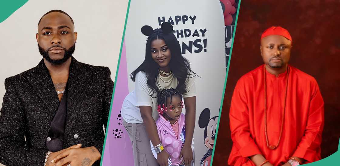 What Israel DMW did at Davido’s twins’ birthday that caused backlash