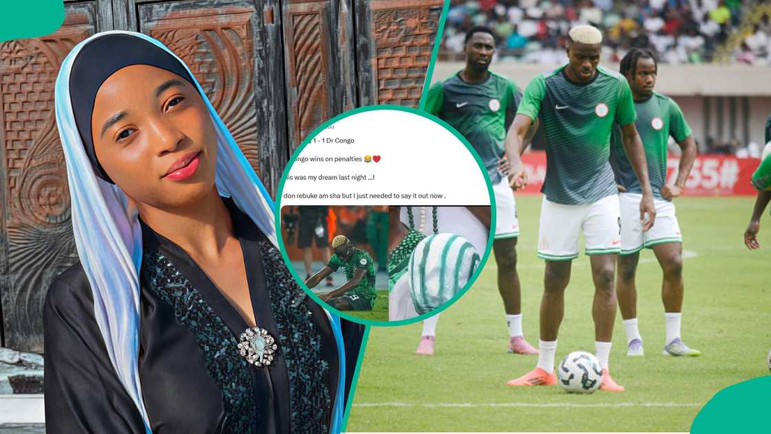 Lady becomes viral sensation after her dream about Super Eagles came to pass, her tweet trends